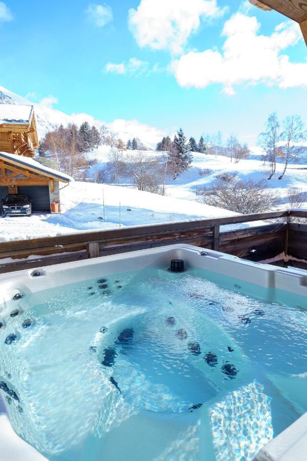 Vila Les Balcons Du Golf Alpe d'Huez Exteriér fotografie